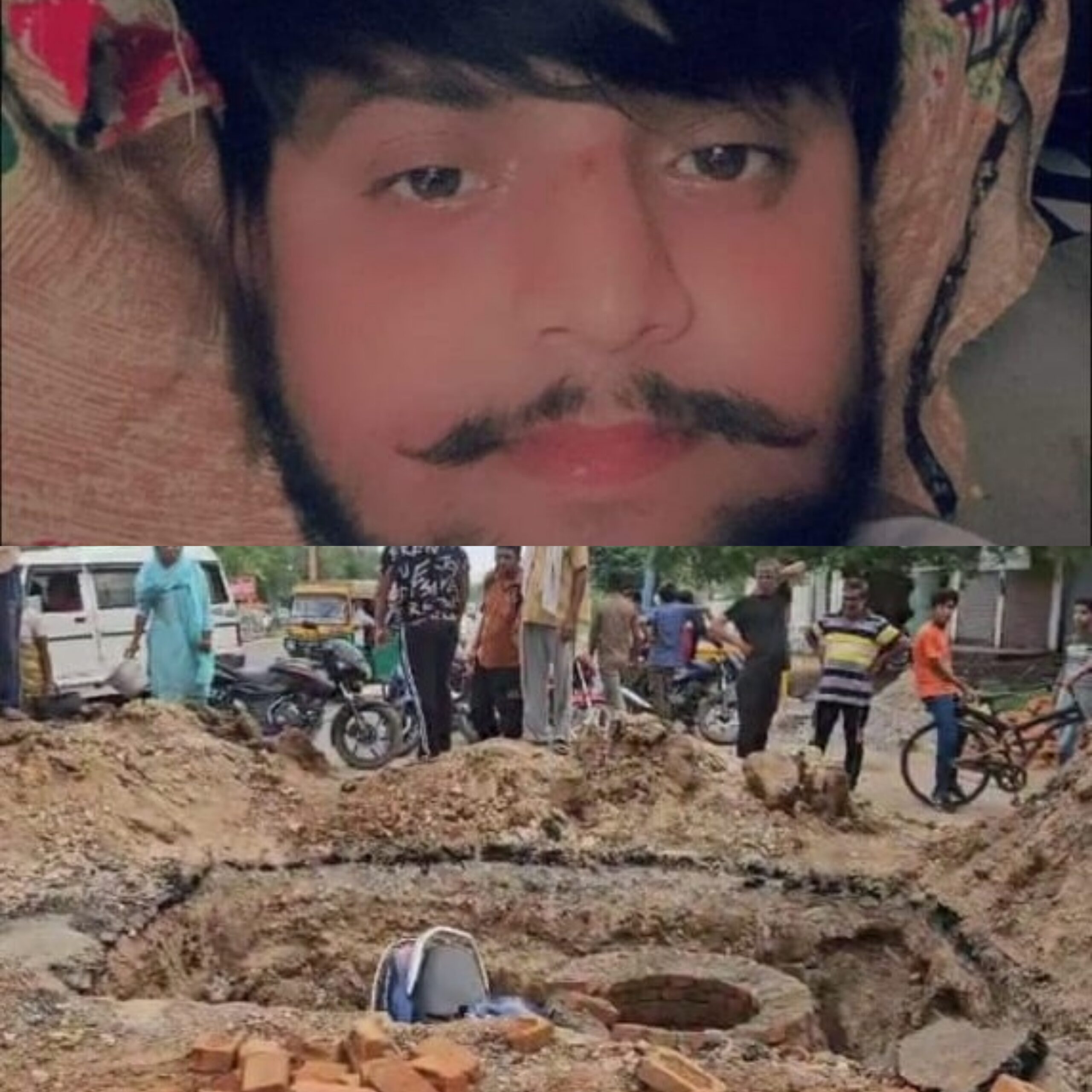 ग्वालियर में निर्माणाधीन सीवर चेंबर में गिरने से एमआईसी सदस्य के भांजे की हुई मौत