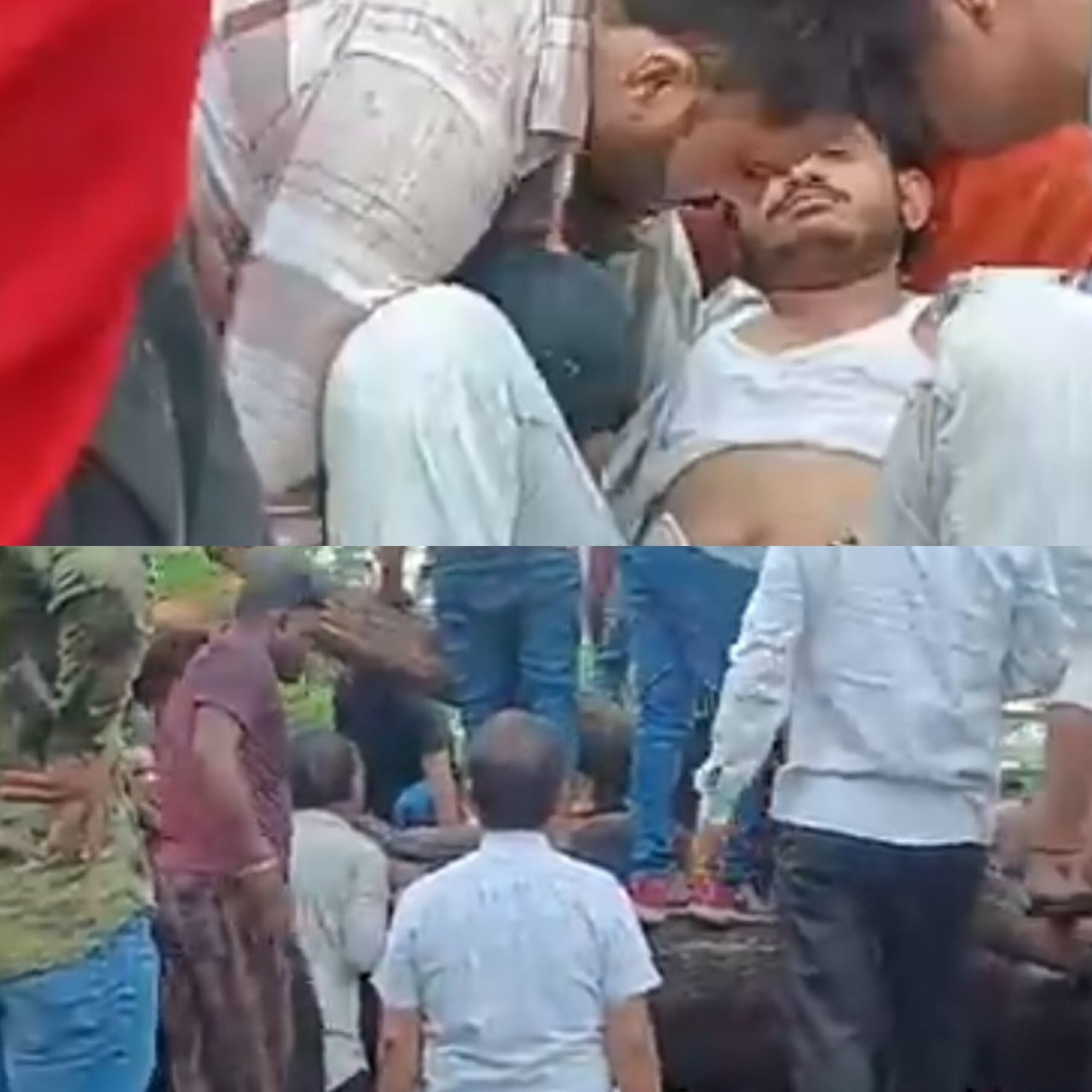 ग्वालियर में अचलेश्वर चौराहा पर बारिश के चलते गिरा पेड़, कई लोगों के दबे होने की आशंका ग्वालियर में अचलेश्वर चौराहा पर बारिश के चलते गिरा पेड़, कई लोगों के दबे होने की आशंका