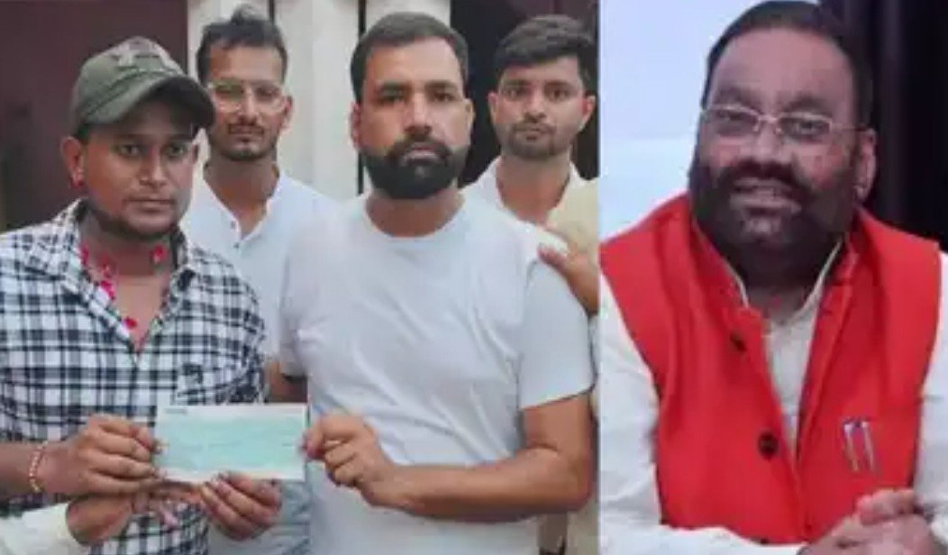 स्वामी प्रसाद मौर्य को थप्पड़ मारने वाले को मिला 11 लाख का इनाम, जूता मारने पर 21 लाख देने की घोषणा