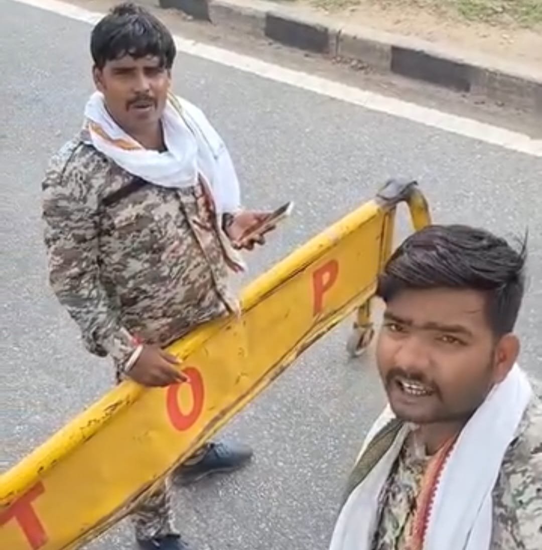 चिरूला चेकपोस्ट पर धंधा उजागर: ट्रक चालकों से खुलेआम अवैध वसूली, वीडियो वायरल